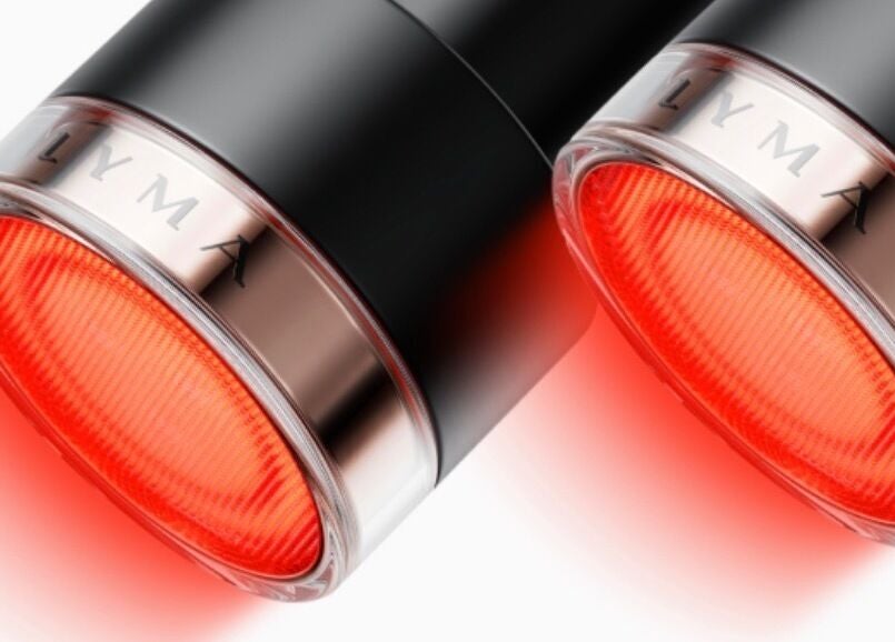 Close-up of red light therapy tools at Suzique in Evesham, England, GB.