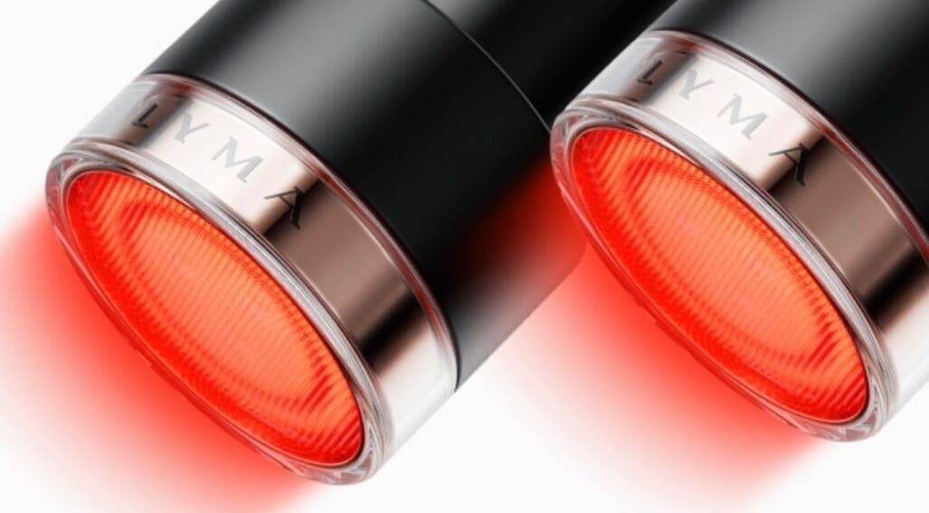 Close-up of red light therapy tools at Suzique in Evesham, England, GB.