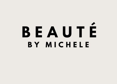 Beauté by Michèle logo featuring elegant typography in North Warnborough, England, GB.