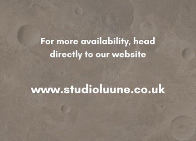 Text directing to visit studioluuneco.uk for Studio Luune, London, England, GB.