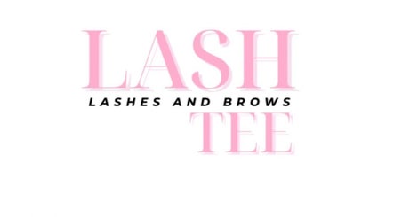 LashTee logo showcasing beauty and wellness services in Desborough, England, GB.