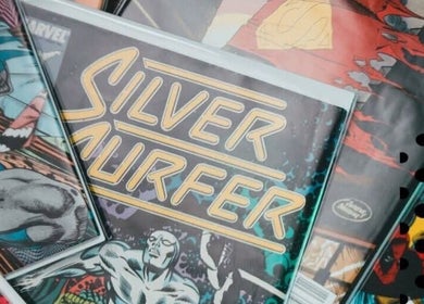 Decoración de cómics en Solo Machos Barber Shop, Quito, Pichincha, EC.