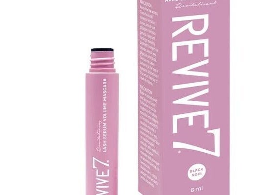 Revive7 mascara at Liquid Gold Studio, Winnipeg, Manitoba, CA. Enhance lashes with premium beauty products.