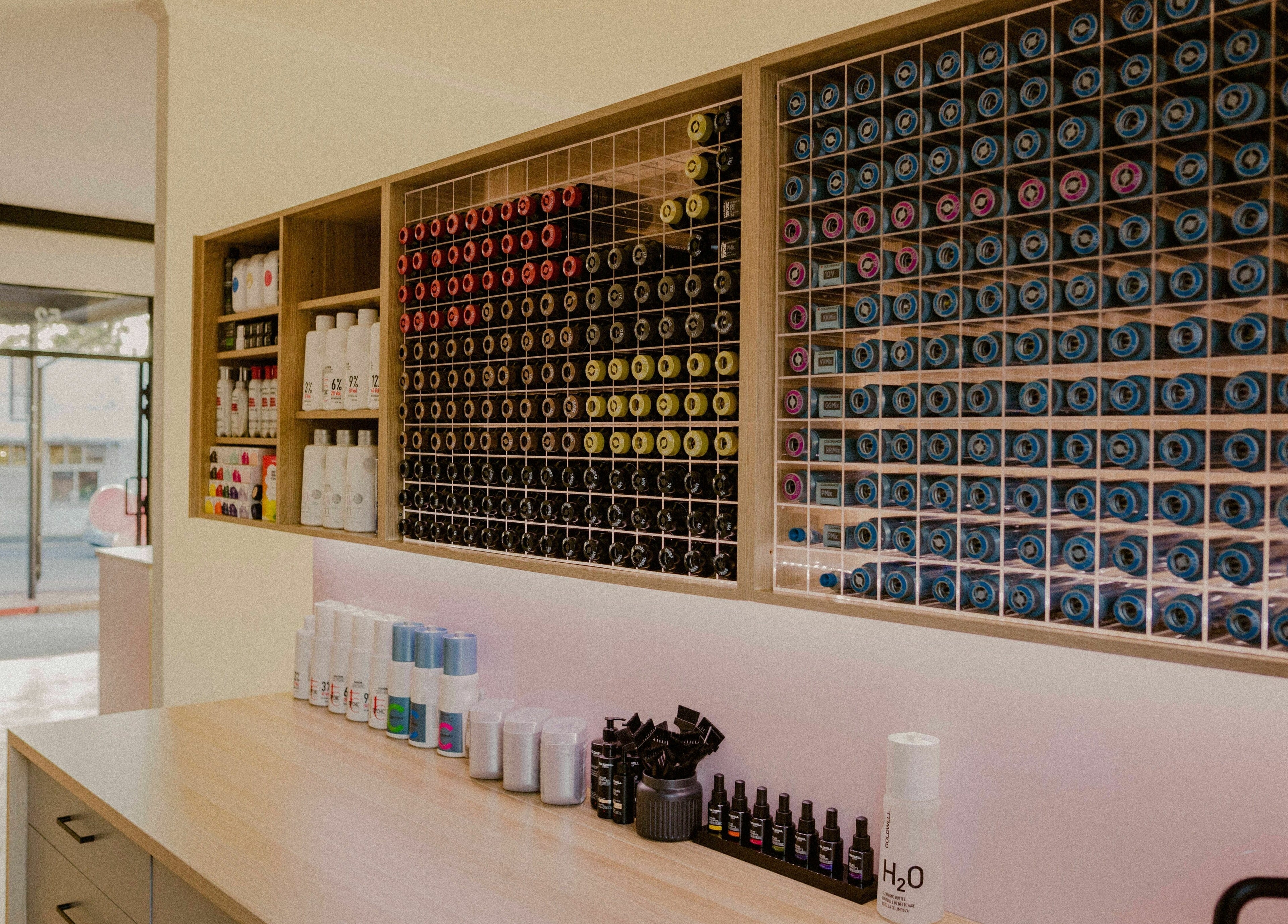 Elli Mac Salon's vibrant hair color collection in Waroona, Western Australia, AU is perfectly displayed.