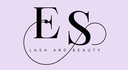 ES Lash and Beauty logo showcasing elegance in Kidderminster, England, GB.