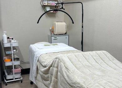 Cozy treatment room at Maro Wellness Center Miami in Coral Gables, Florida, US for relaxation and rejuvenation.