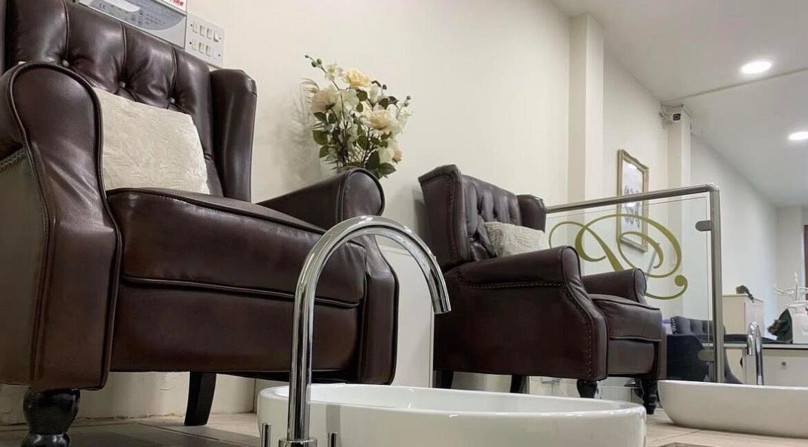 Elegant leather chairs in the serene setting of Eden Beauty By Robyn, Lowestoft, England, GB, perfect for relaxation.