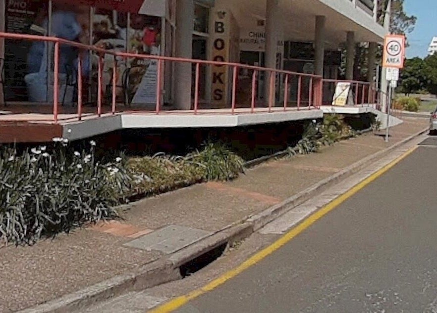 Street view of La Petite Ann Nail located in Mooloolaba, Queensland, AU, showcasing the venue's inviting exterior.