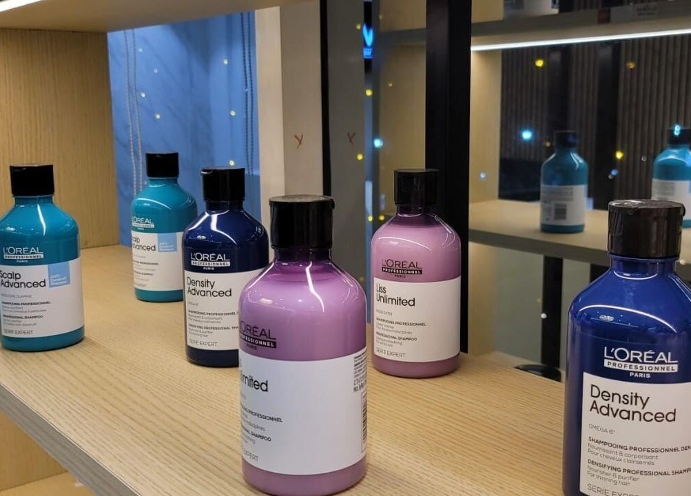 Premium hair care products at VOX - The Luxury Salon, Hyderabad, Telangana, IN. Perfect for a luxurious treatment.