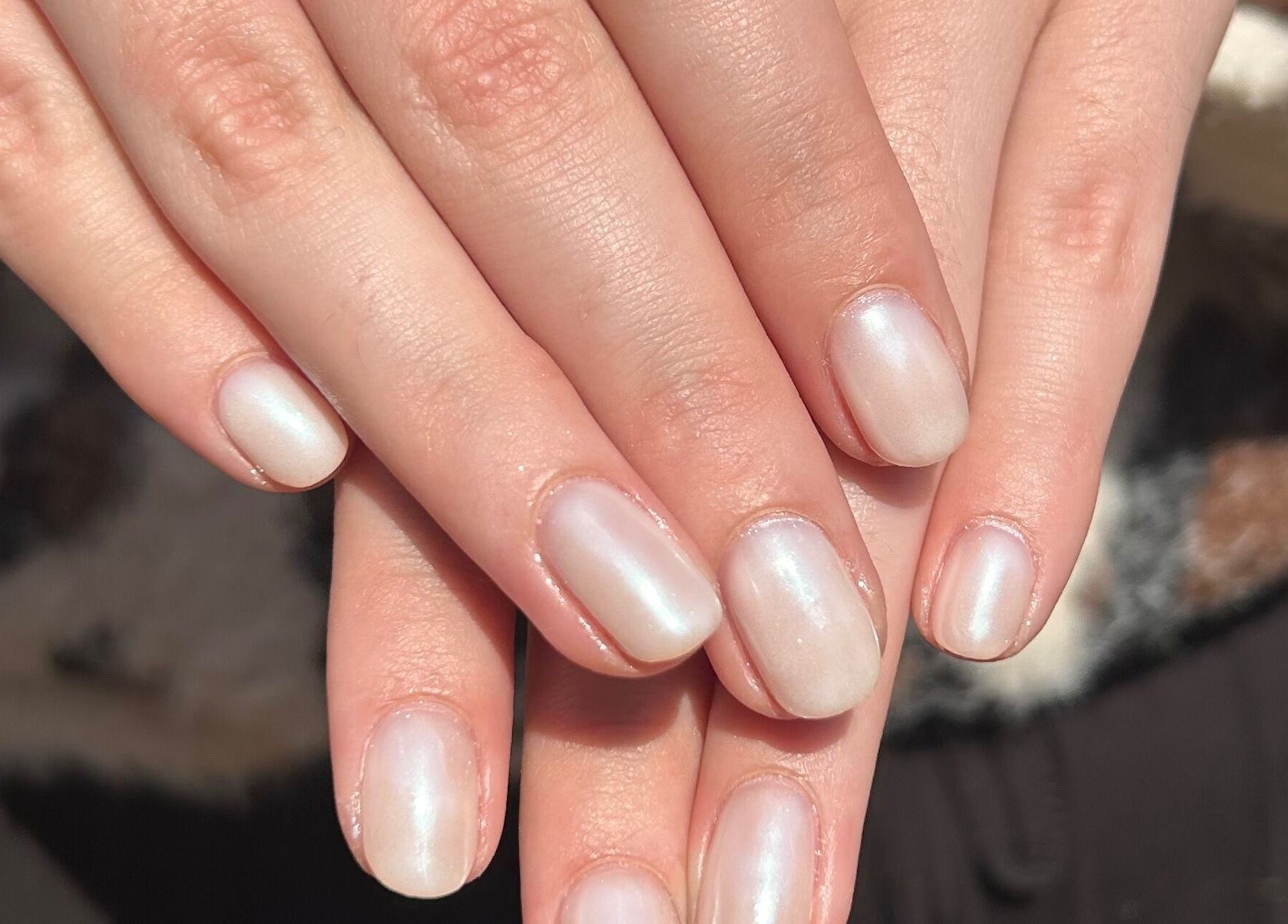 Elegant natural nails at Blooming Nails, Tzaneen, Limpopo, ZA. Perfectly polished for a subtle shine.