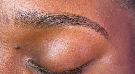 Beautifully shaped eyebrow at Beauty Château TT, D'abadie, Tunapuna/piarco Regional Corporation, TT.