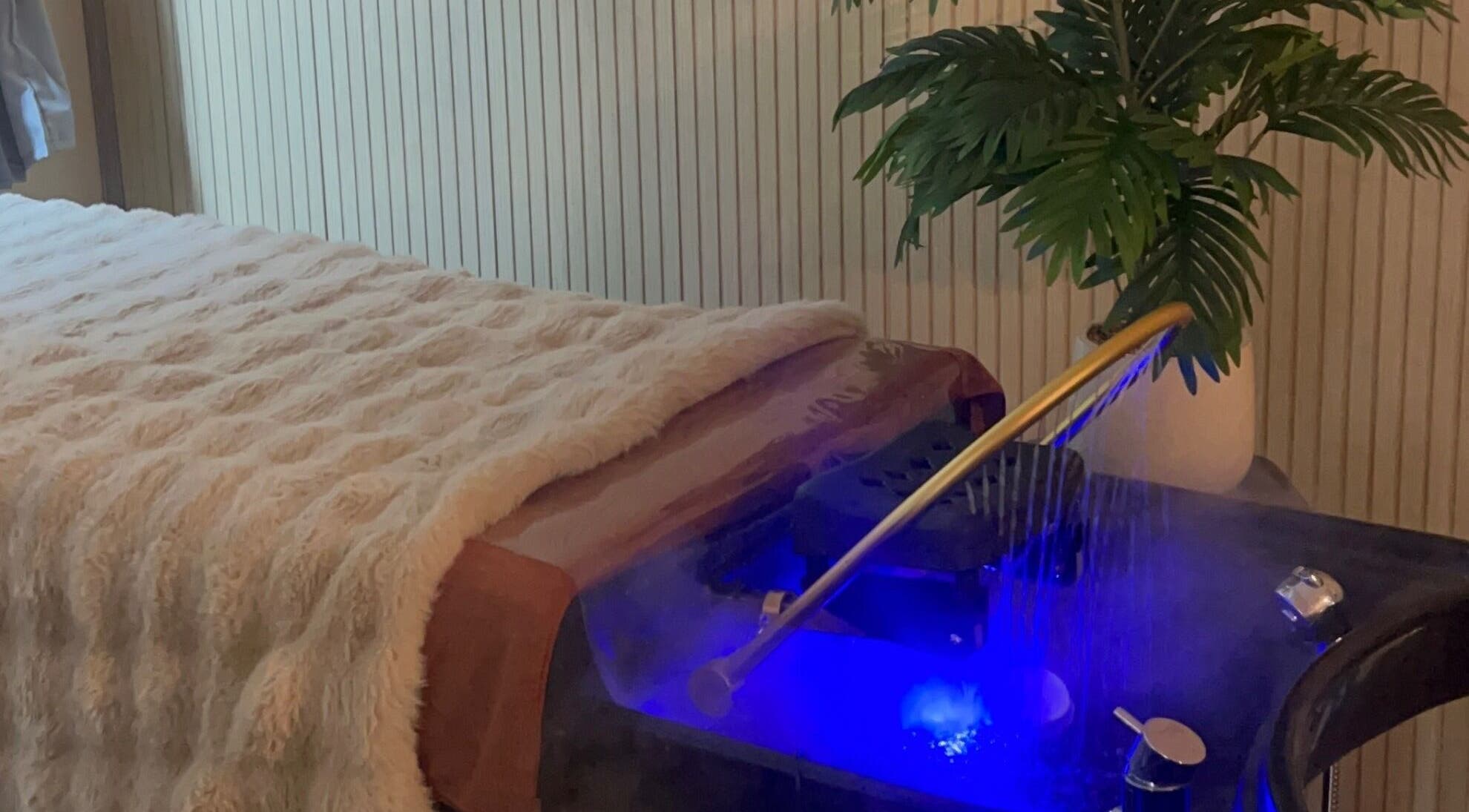 Cozy massage table set up at Norton Remedial Thai Therapy in Leichhardt, New South Wales, AU.