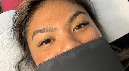 Eyelash extensions at Dolled Up By Lily, Kelmscott, Western Australia, AU, showcasing expertly applied lashes.