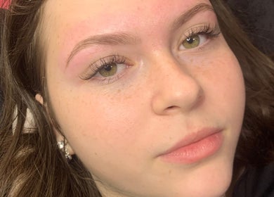 Perfectly shaped eyebrows at Dolled Up By Lily, Kelmscott, Western Australia, AU.