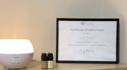 Certificate of Attainment proudly displayed at Dolled Up By Lily, Kelmscott, Western Australia, AU.