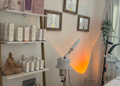 Professional skincare products and equipment at Glow Girl Esthetics in Mississauga, Ontario, CA.