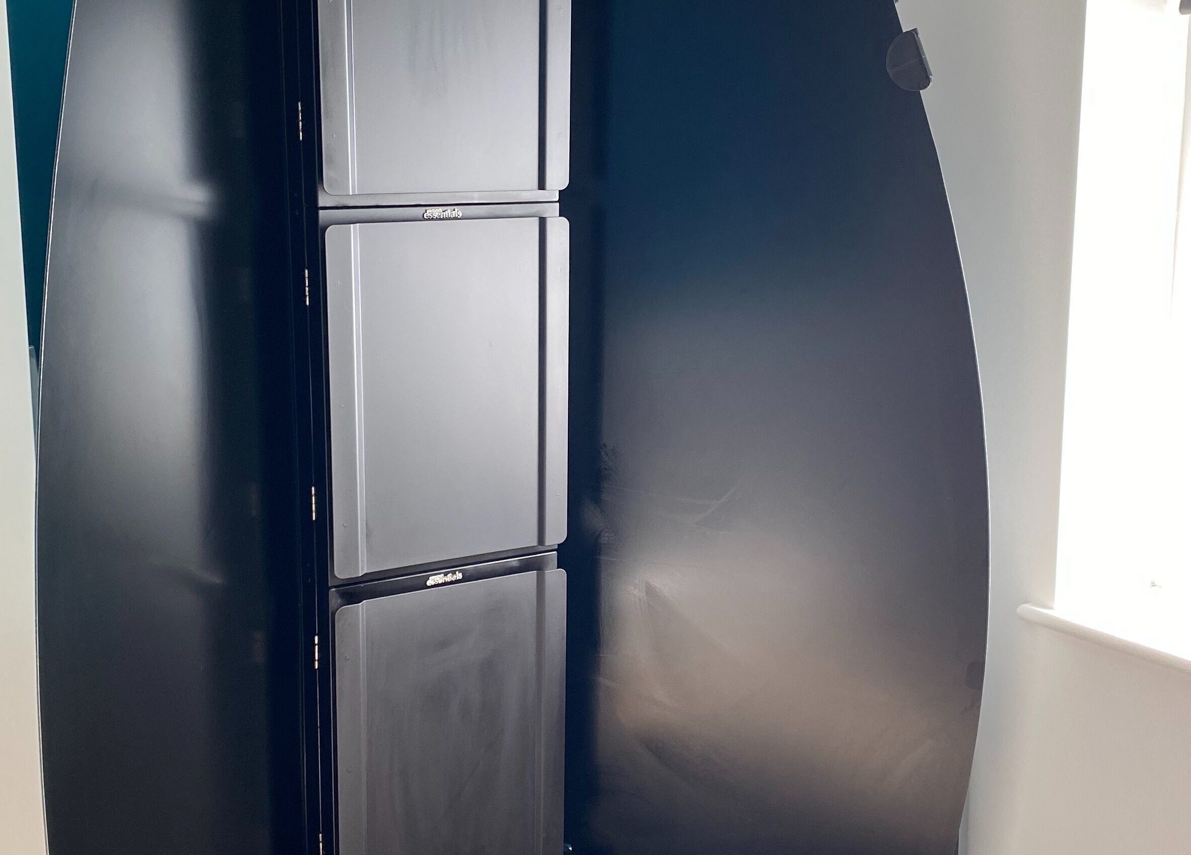 Modern spray tan booth at Polished House Of Beauty, Bury, England, GB, offering premium tanning services.