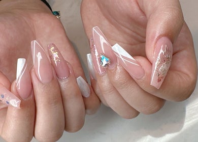 Exquisite nail art design at FIT Beauty Brisbane, located in Brisbane City, Queensland, AU.