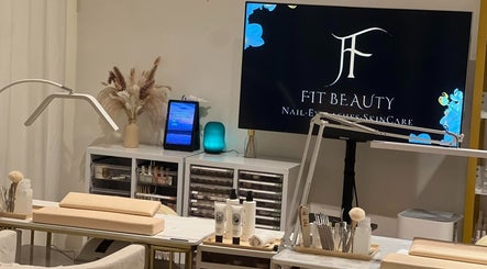 FIT Beauty Brisbane's modern beauty area in Brisbane, Queensland, AU, featuring stylish decor and professional setup.