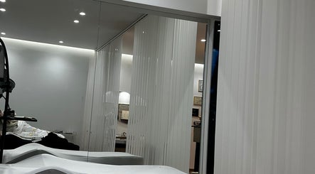 Εσωτερικό του Gt the lashes beauty bar στη Νέα Φιλαδέλφεια Αττικής, Αττικής, GR, με κομψό σχεδιασμό.