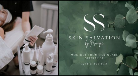 Relaxing facial treatment at Skin Salvation by Monique, Windhoek, Khomas Region, NA, showcasing premium products.