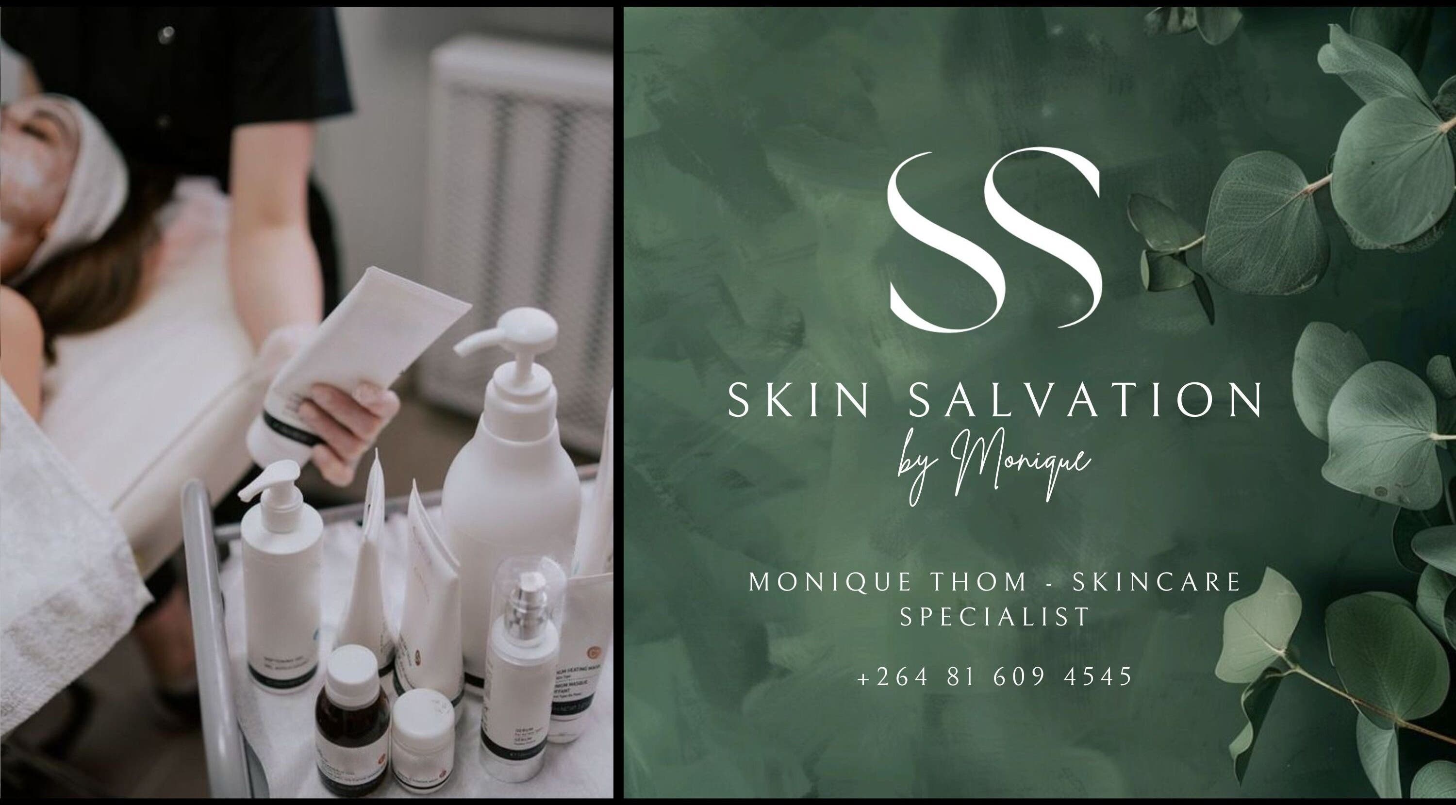 Relaxing facial treatment at Skin Salvation by Monique, Windhoek, Khomas Region, NA.