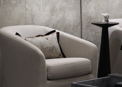 Cozy spa chair with pillow at Mahogany Nail Spa, Riyadh, Riyadh Province, SA.