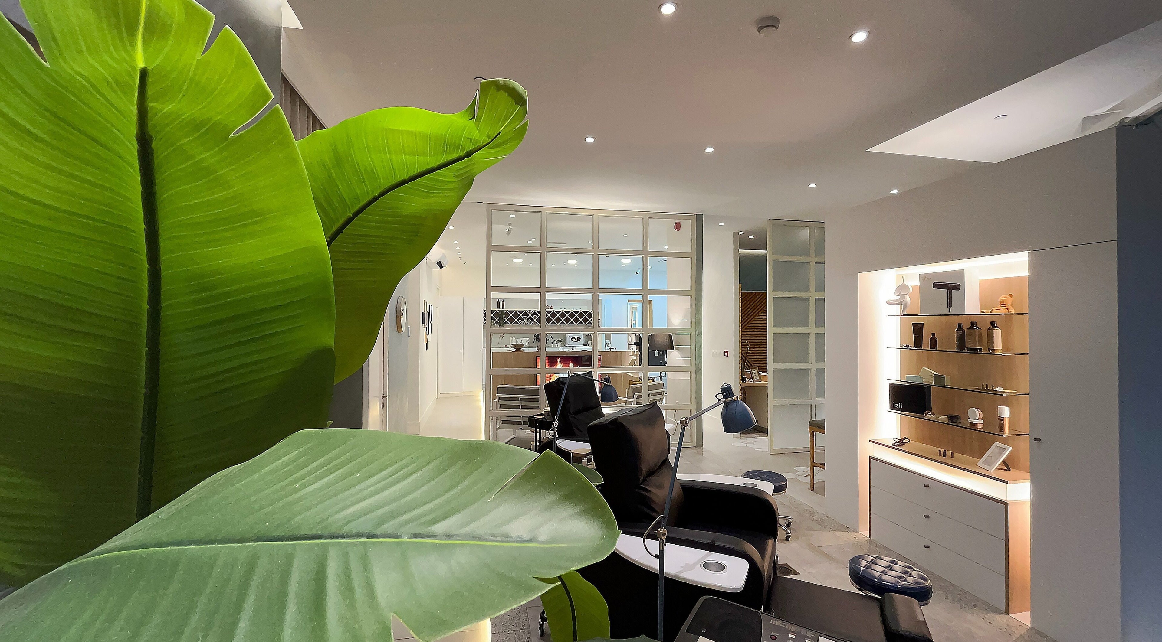 Relaxing greenery at Hammam Al Andalus Gents Salon and Spa, Dubai, Dubai, AE, inviting luxury and tranquility.