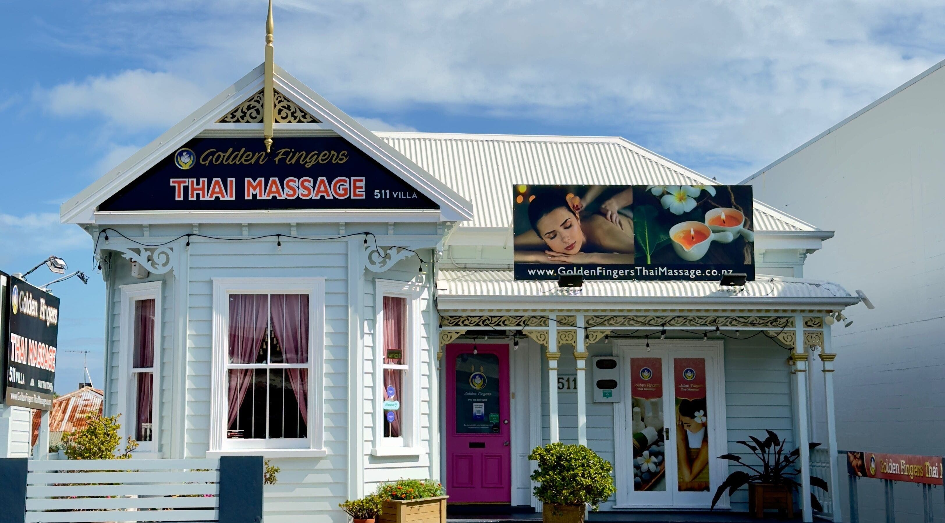Golden Fingers Thai Massage at 511 Kingsland, Auckland offers serene wellness services in Auckland, NZ.
