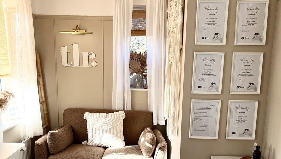 Welcoming interior of The Lash Row in Newcastle upon Tyne, England, GB, featuring a cozy sofa and elegant decor.