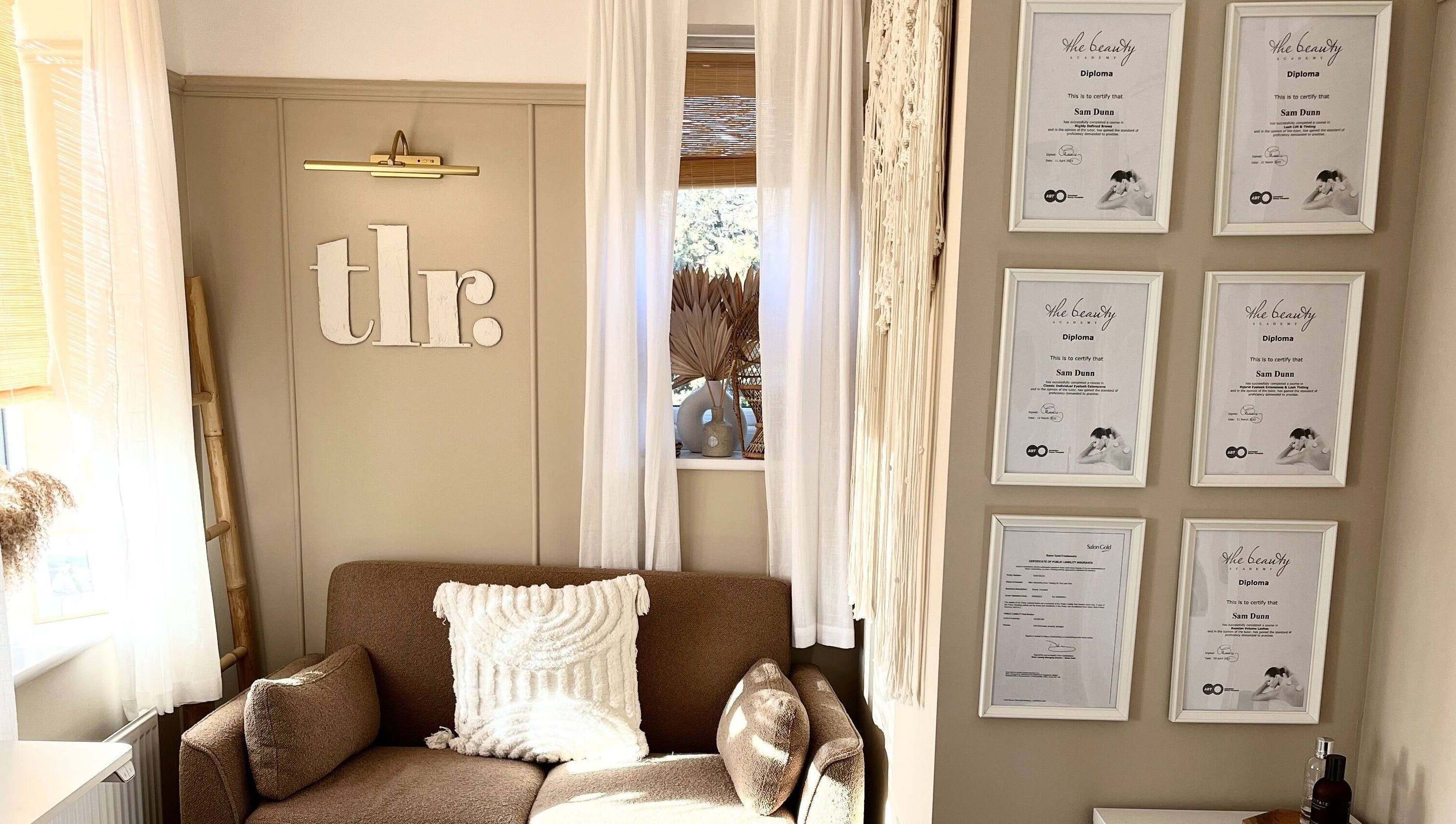 Welcoming interior of The Lash Row in Newcastle upon Tyne, England, GB, featuring a cozy sofa and elegant decor.