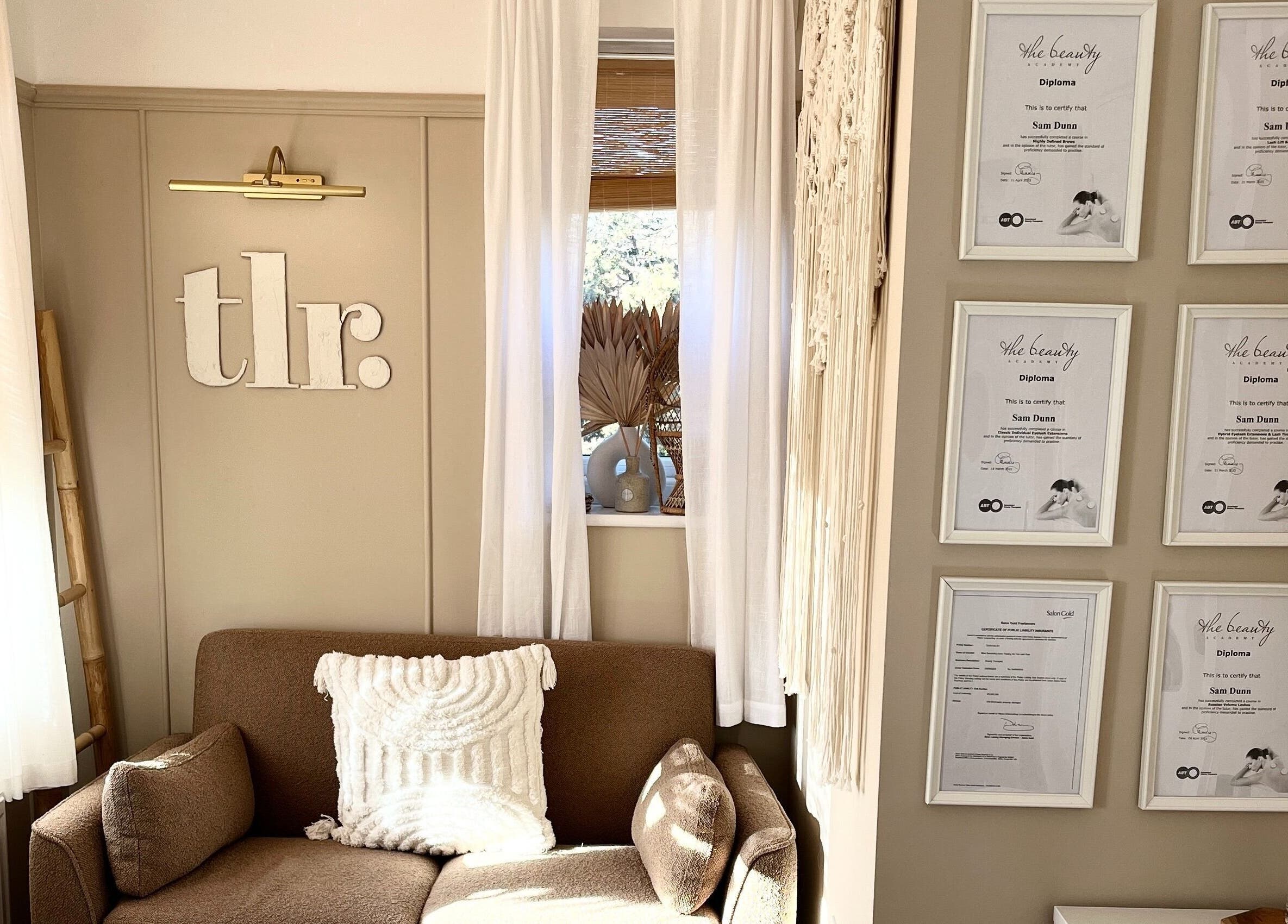 Welcoming interior of The Lash Row in Newcastle upon Tyne, England, GB, featuring a cozy sofa and elegant decor.