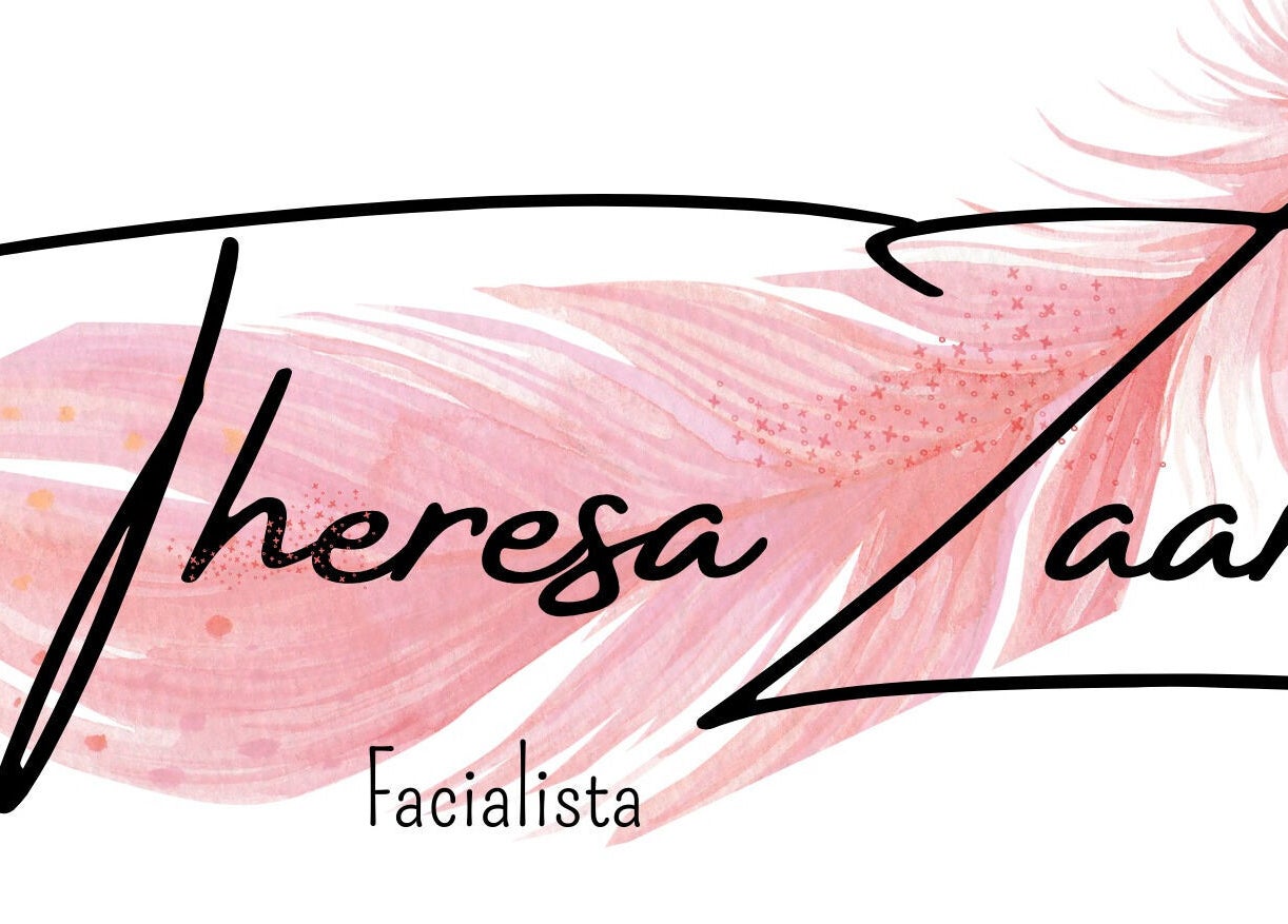 Logotipo rosa de Theresa Zaar para facialista en Sant Andreu De Llavaneres, Catalunya, ES.