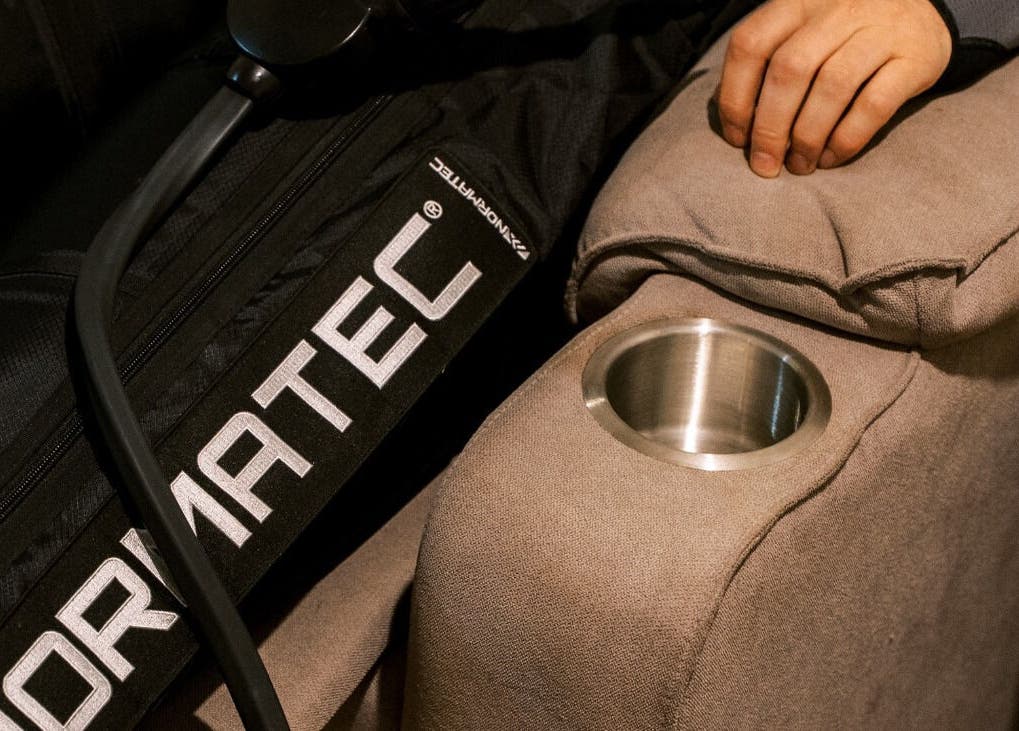 Close-up of therapy equipment at Bodyspace Recovery Studio, Jandakot, Western Australia, AU.