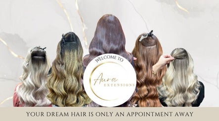 Elegant hair extensions at Aura Extensions in Twickenham, England. Achieve perfect style with expert services.