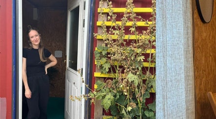 Friendly staff welcomes guests at the cozy entrance of Massage Margate, Margate, GB.