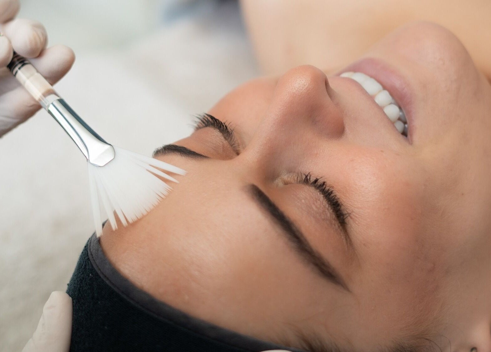 Facial treatment at Aqua Spa & Skin, Surf Village, Jeffreys Bay, Eastern Cape, ZA.