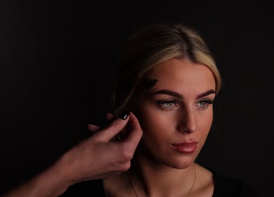 Eyebrow grooming at INK Beauty, Cork, County Cork, IE, showcasing expert touch and precision.