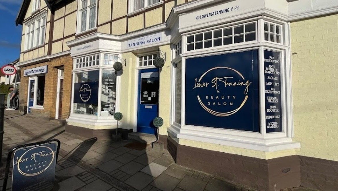 Exterior of BeautyGaze salon in Stansted Mountfitchet, England, GB, showcasing its charming facade.