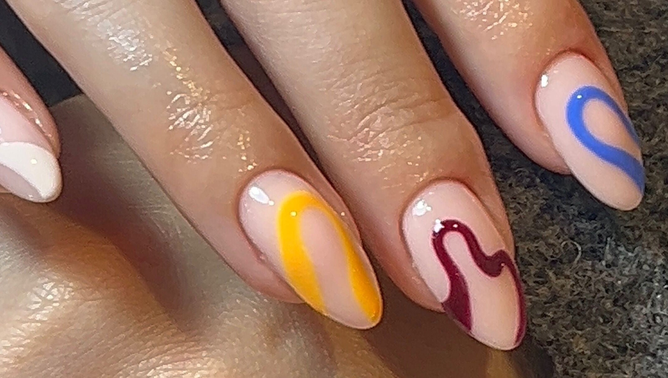 Colorful nail art at By Emily Francesca - Bristol, Bristol, England, GB; showcasing vibrant designs.