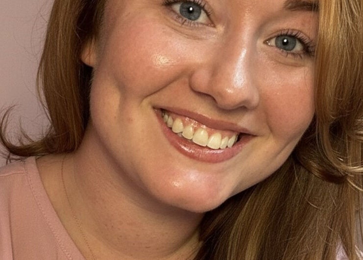 Smiling individual at My Pretty Face Studio, Vero Beach, Florida, US. Natural beauty and warm service.