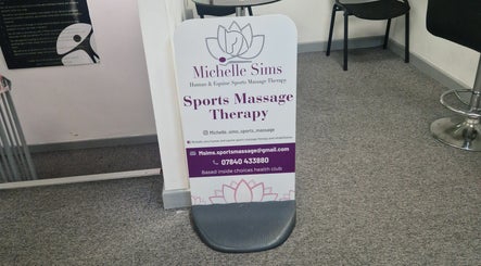 Michelle Sims Human and equine Sports Massage Therapy, bild 2