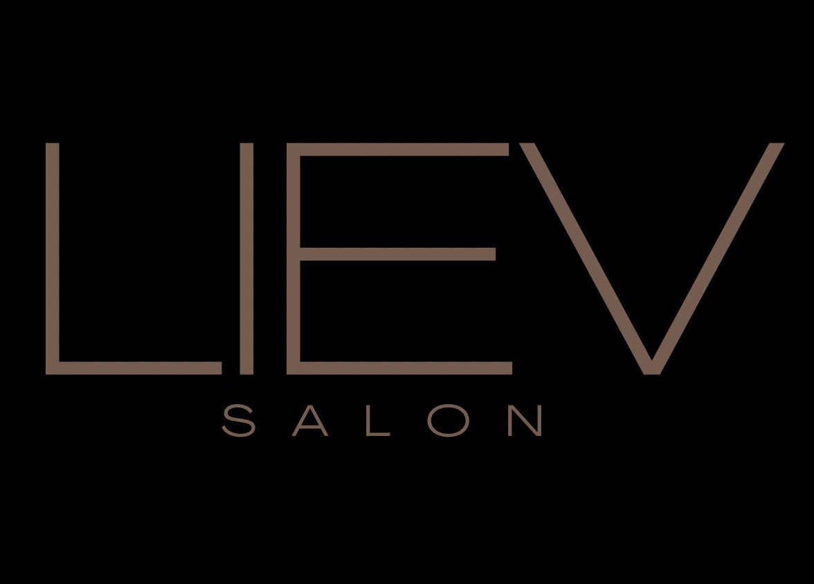 Liev Hair salon logo in Tulare, California, US, featuring elegant typography.