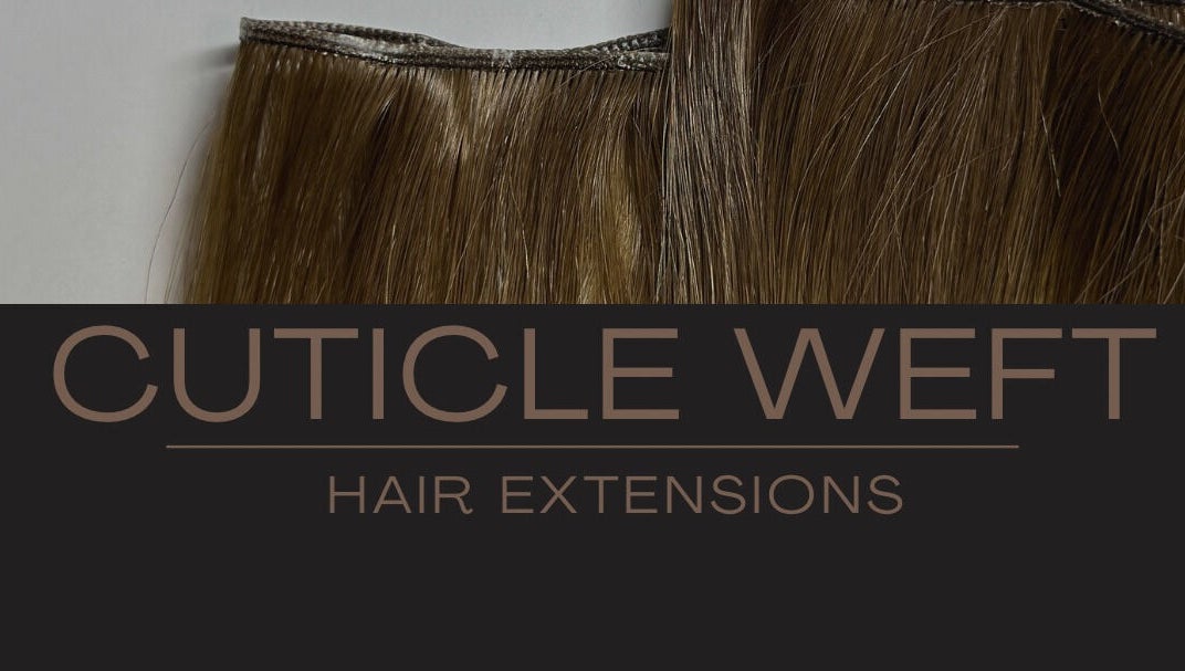 Premium cuticle weft hair extensions at Liev Salon in Tulare, California, US.