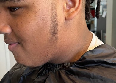 Clean beard trim by Mobile Barber Phill in North Canton, Ohio, US showcasing precision and style.
