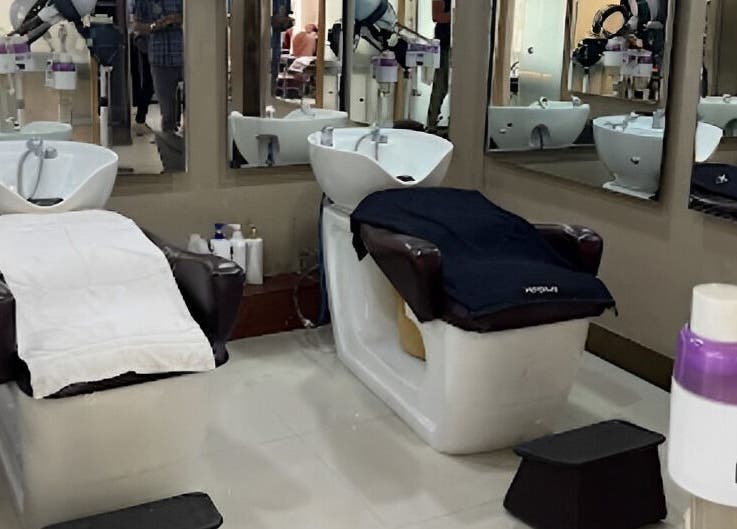 Elegant hair wash stations at Mr Cutts, Dhaka, Dhaka Division, BD, offering premium salon experience.