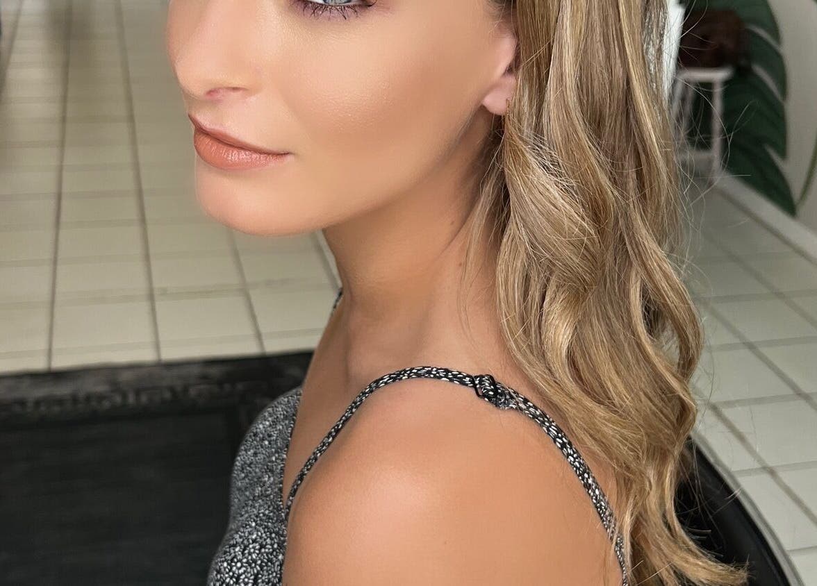 Stunning makeup look at The A List Beauty Salon, Gqeberha, Eastern Cape, ZA.