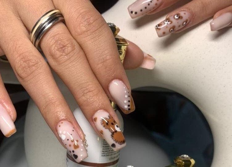 Stylish nail art at The Luxurious Lash Salon, Sharjah, Sharjah, AE, showcasing intricate designs.