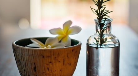 Relaxing bowl and bottle setup at Pure Massage- Greytown in Greytown, Wellington Region, NZ