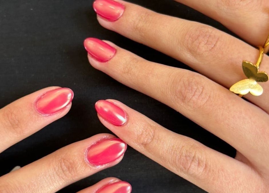 Elegant pink nail art at DASH, Johannesburg, Gauteng, ZA. Perfect for style enthusiasts.